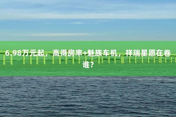 6.98万元起，高得房率+魅族车机，祥瑞星愿在卷谁？